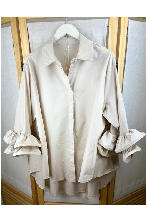 CAMISA VOLANTE MANGAS 2