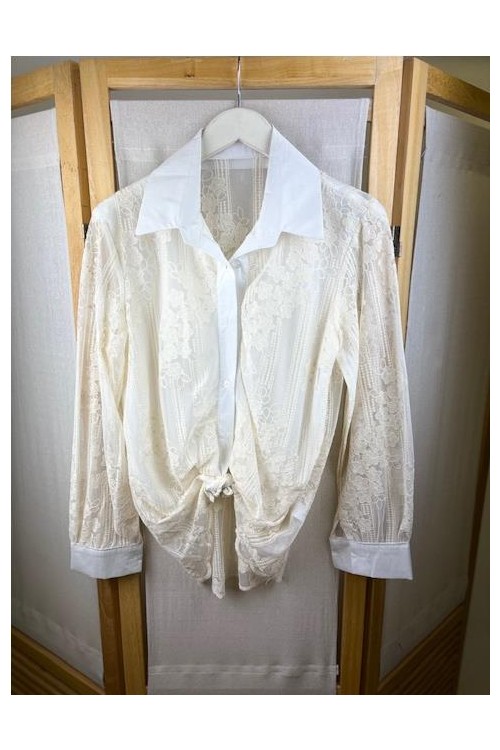 CAMISA SEMITRANSPARENTE